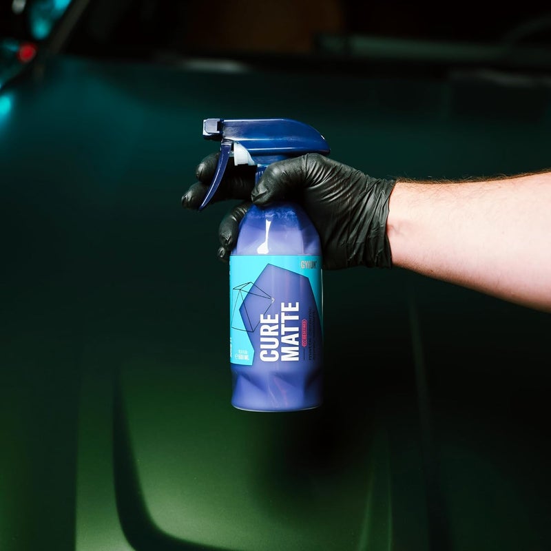 Gyeon Cure Matte Redefined Hydrophobic Ceramic Spray Sealant for Matte Paint Vinyl PPF Vehicles with Silica Protection and Water Beading Long‑Lasting Matte Finish - Image 3